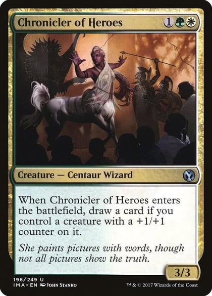 Chronicler of Heroes, Iconic Masters 196