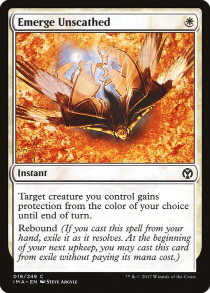 Emerge Unscathed, Iconic Masters 19