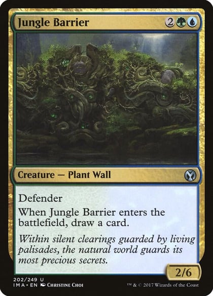 Jungle Barrier, Iconic Masters 202