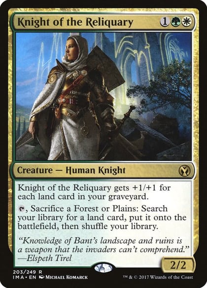 Knight of the Reliquary, Iconic Masters 203