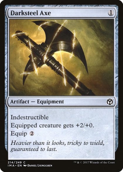 Darksteel Axe, Iconic Masters 214