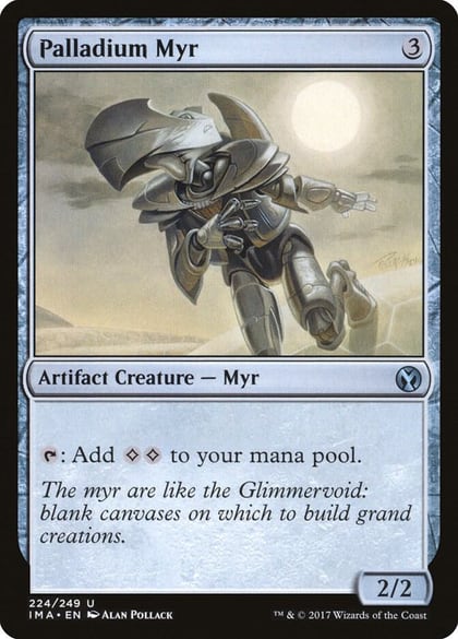 Palladium Myr, Iconic Masters 224
