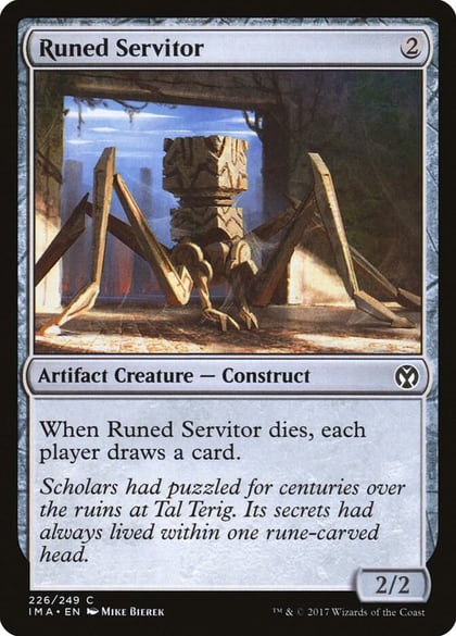 Runed Servitor, Iconic Masters 226