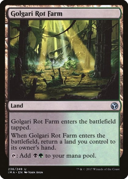 Golgari Rot Farm, Iconic Masters 236