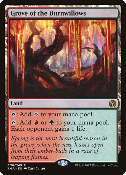 Grove of the Burnwillows, Iconic Masters 238