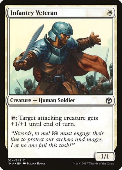 Infantry Veteran, Iconic Masters 24