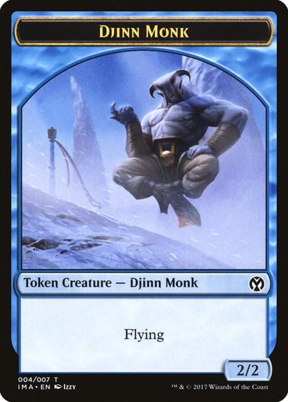 Djinn Monk Token (004), Iconic Masters 4