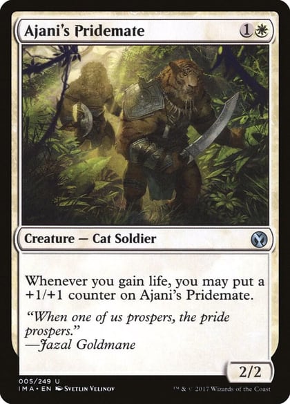 Ajani's Pridemate, Iconic Masters 5