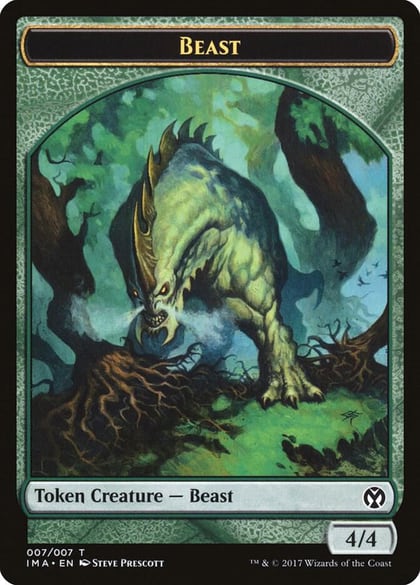 Beast Token (007), Iconic Masters 7