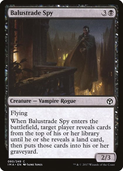 Balustrade Spy, Iconic Masters 80