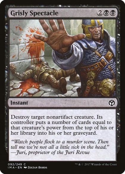 Grisly Spectacle, Iconic Masters 92