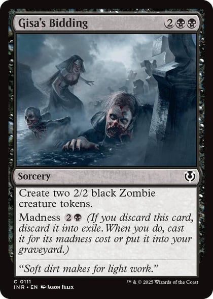 Gisa's Bidding, Innistrad Remastered 111