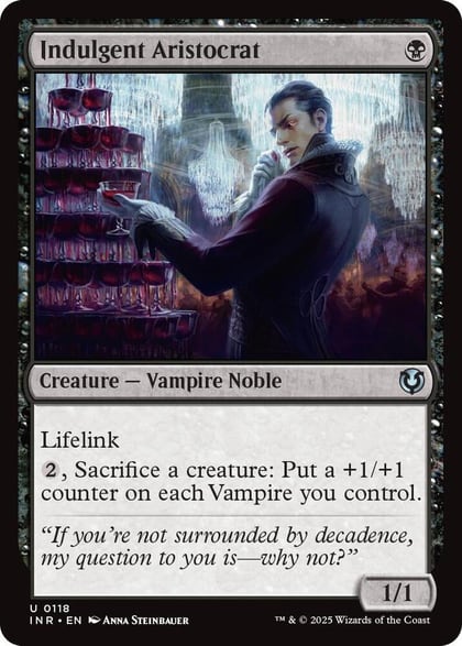 Indulgent Aristocrat, Innistrad Remastered 118