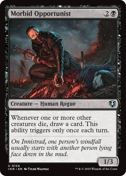 Morbid Opportunist, Innistrad Remastered 124