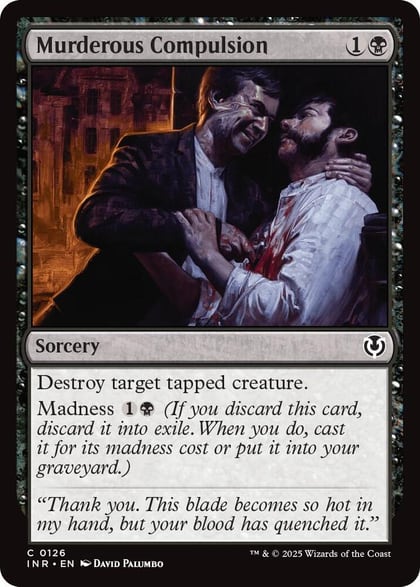 Murderous Compulsion, Innistrad Remastered 126