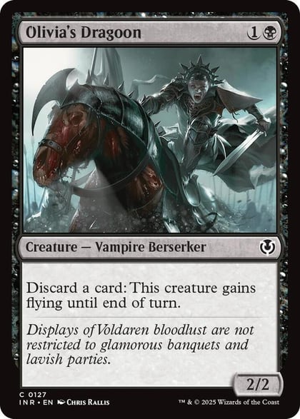 Olivia's Dragoon, Innistrad Remastered 127