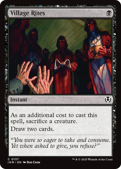 Village Rites, Innistrad Remastered 137