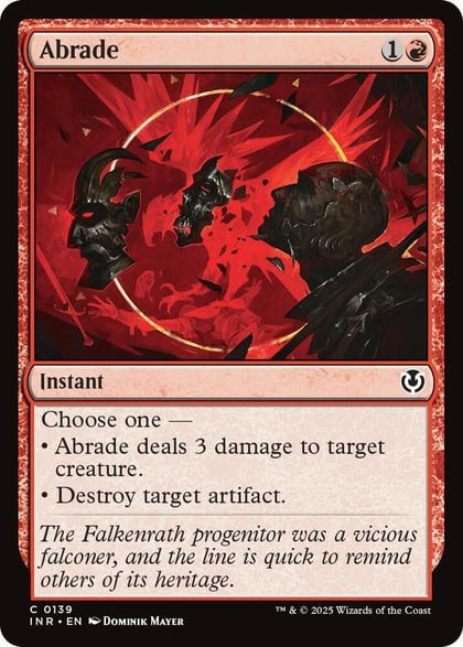 Abrade, Innistrad Remastered 139