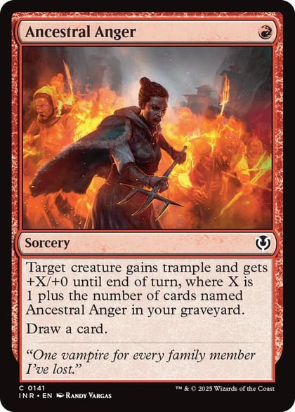 Ancestral Anger, Innistrad Remastered 141