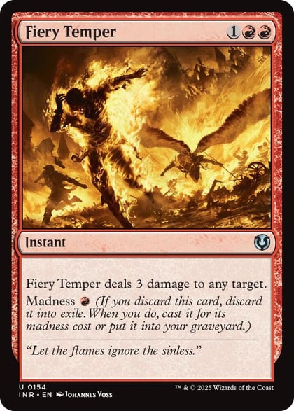 Fiery Temper, Innistrad Remastered 154