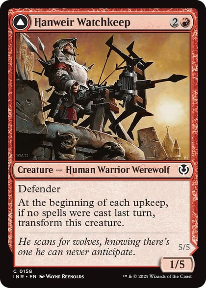 Hanweir Watchkeep, Innistrad Remastered 158