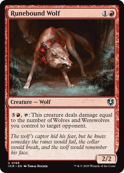 Runebound Wolf, Innistrad Remastered 168
