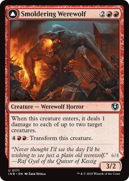 Smoldering Werewolf, Innistrad Remastered 171