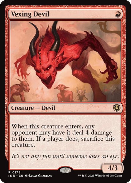 Vexing Devil, Innistrad Remastered 178
