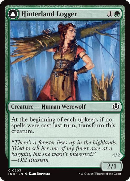 Hinterland Logger, Innistrad Remastered 203