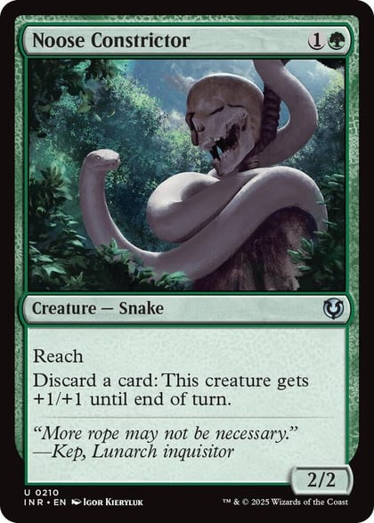 Noose Constrictor, Innistrad Remastered 210