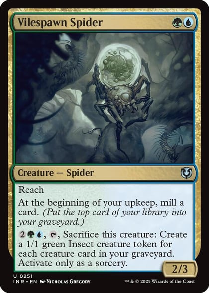 Vilespawn Spider, Innistrad Remastered 251