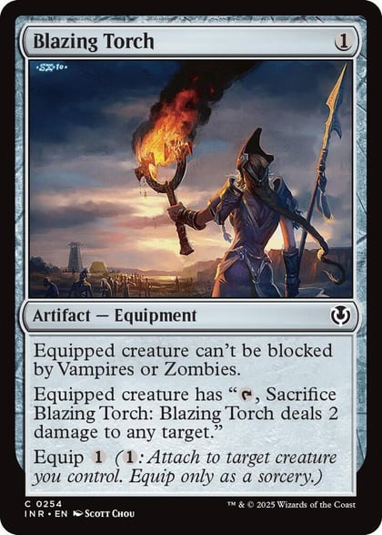 Blazing Torch, Innistrad Remastered 254