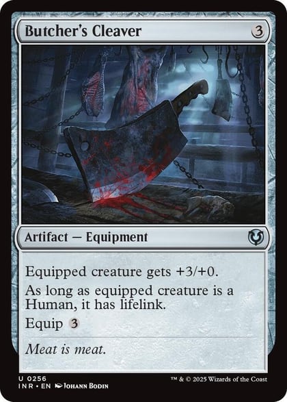 Butcher's Cleaver, Innistrad Remastered 256