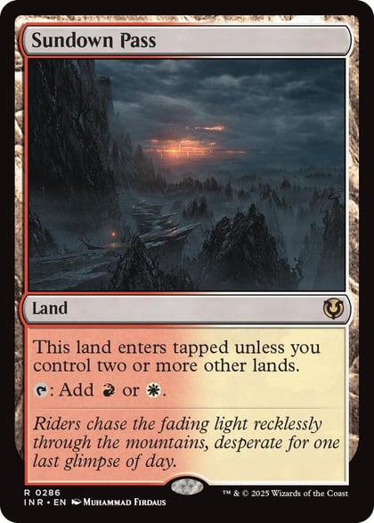 Sundown Pass, Innistrad Remastered 286
