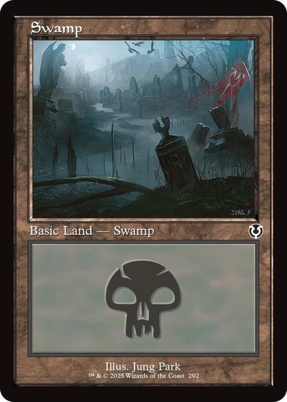 Swamp (292) (Retro Frame), Innistrad Remastered 292