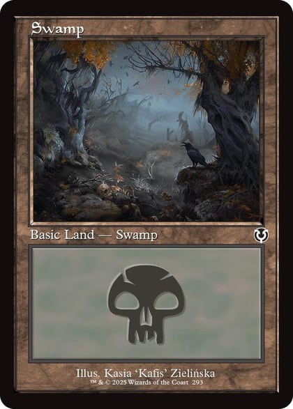 Swamp (293) (Retro Frame), Innistrad Remastered 293