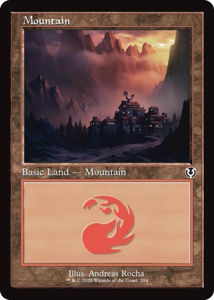 Mountain (294) (Retro Frame), Innistrad Remastered 294