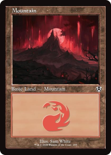 Mountain (295) (Retro Frame), Innistrad Remastered 295