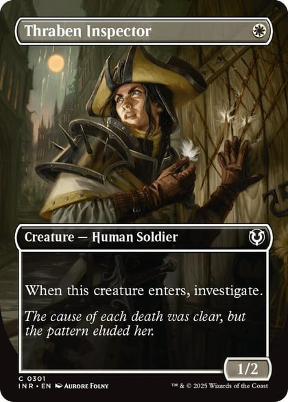 Thraben Inspector (Borderless), Innistrad Remastered 301