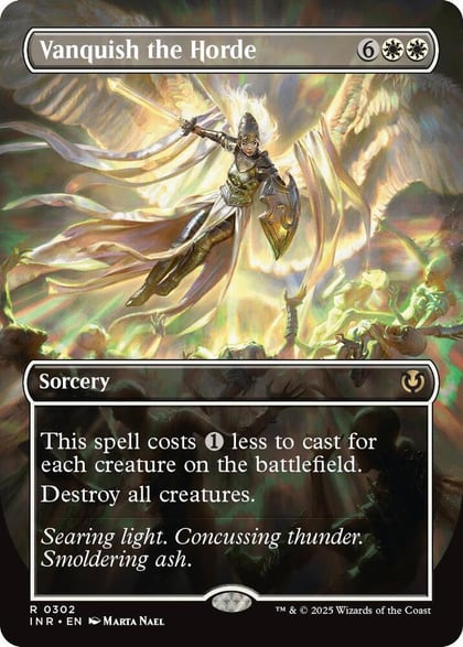Vanquish the Horde (Borderless), Innistrad Remastered 302