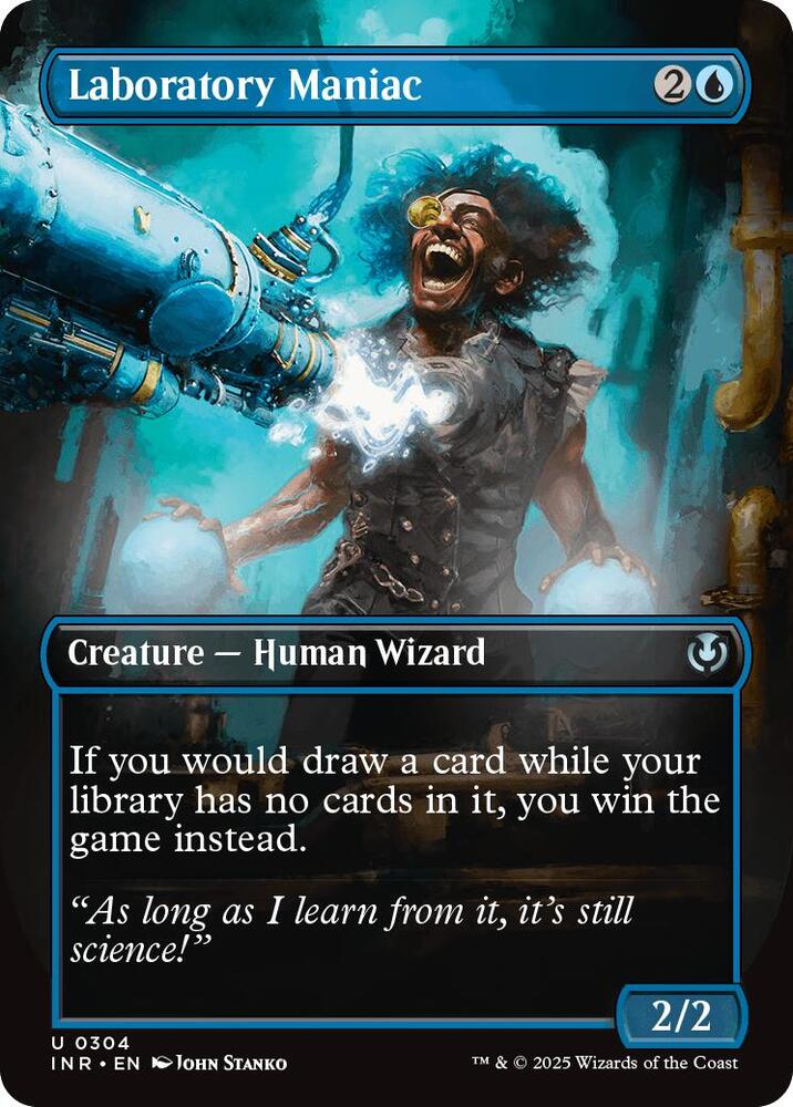 Laboratory Maniac (Borderless), Innistrad Remastered 304