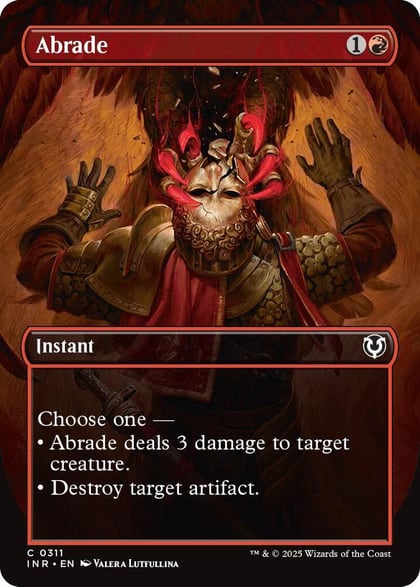 Abrade (Borderless), Innistrad Remastered 311