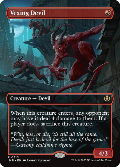 Vexing Devil (Borderless), Innistrad Remastered 313
