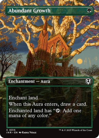 Abundant Growth (Borderless), Innistrad Remastered 315