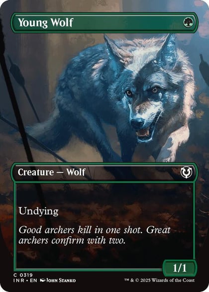 Young Wolf (Borderless), Innistrad Remastered 319
