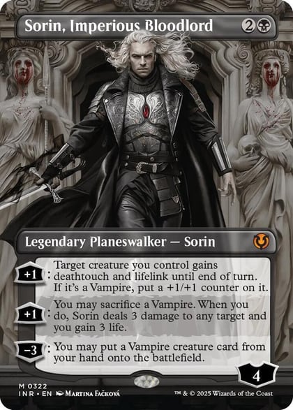 Sorin, Imperious Bloodlord (Borderless), Innistrad Remastered 322