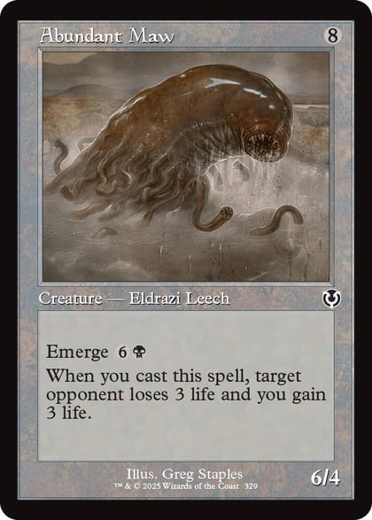 Abundant Maw (Retro Frame), Innistrad Remastered 329