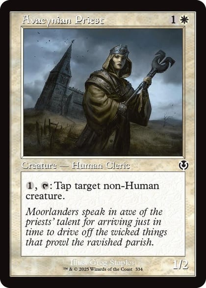 Avacynian Priest (Retro Frame), Innistrad Remastered 334