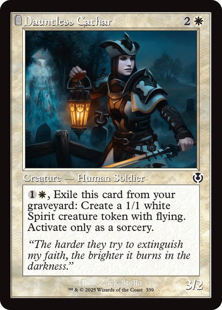 Dauntless Cathar (Retro Frame), Innistrad Remastered 339