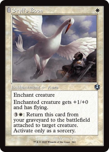 Gryff's Boon (Retro Frame), Innistrad Remastered 342